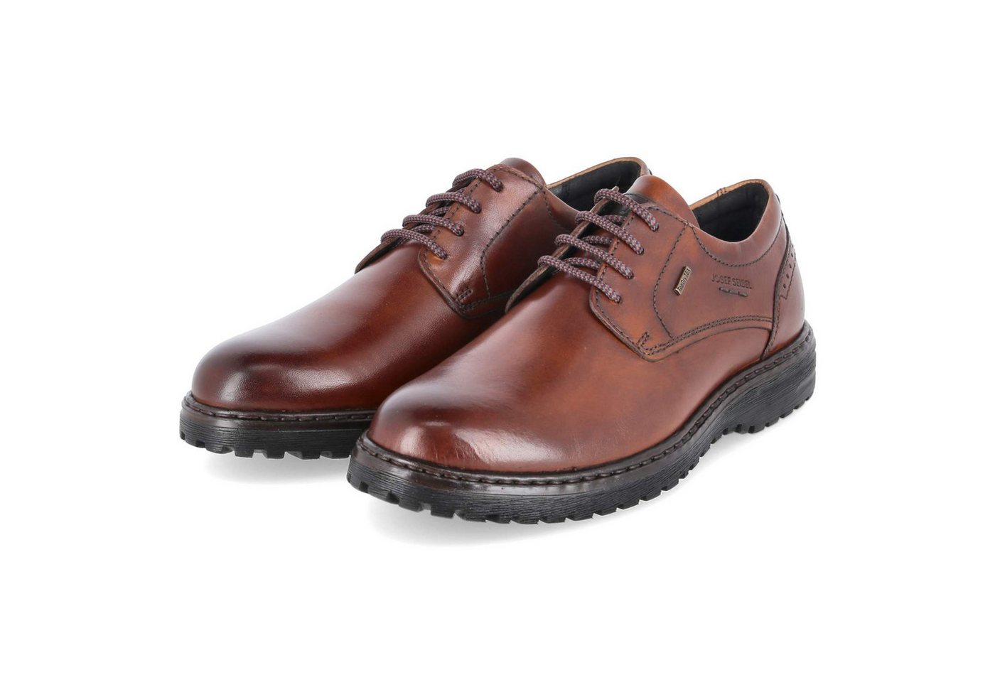 Josef Seibel Josef Seibel 42950TE859/370 Herren Glattleder braun Schnürschuh von Josef Seibel
