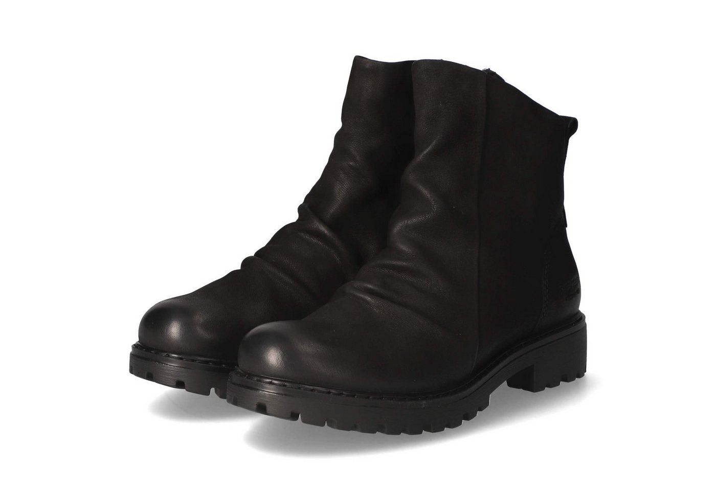 Josef Seibel Josef Seibel 89433MI094/100 Damen Glattleder schwarz Schlupfstiefel von Josef Seibel
