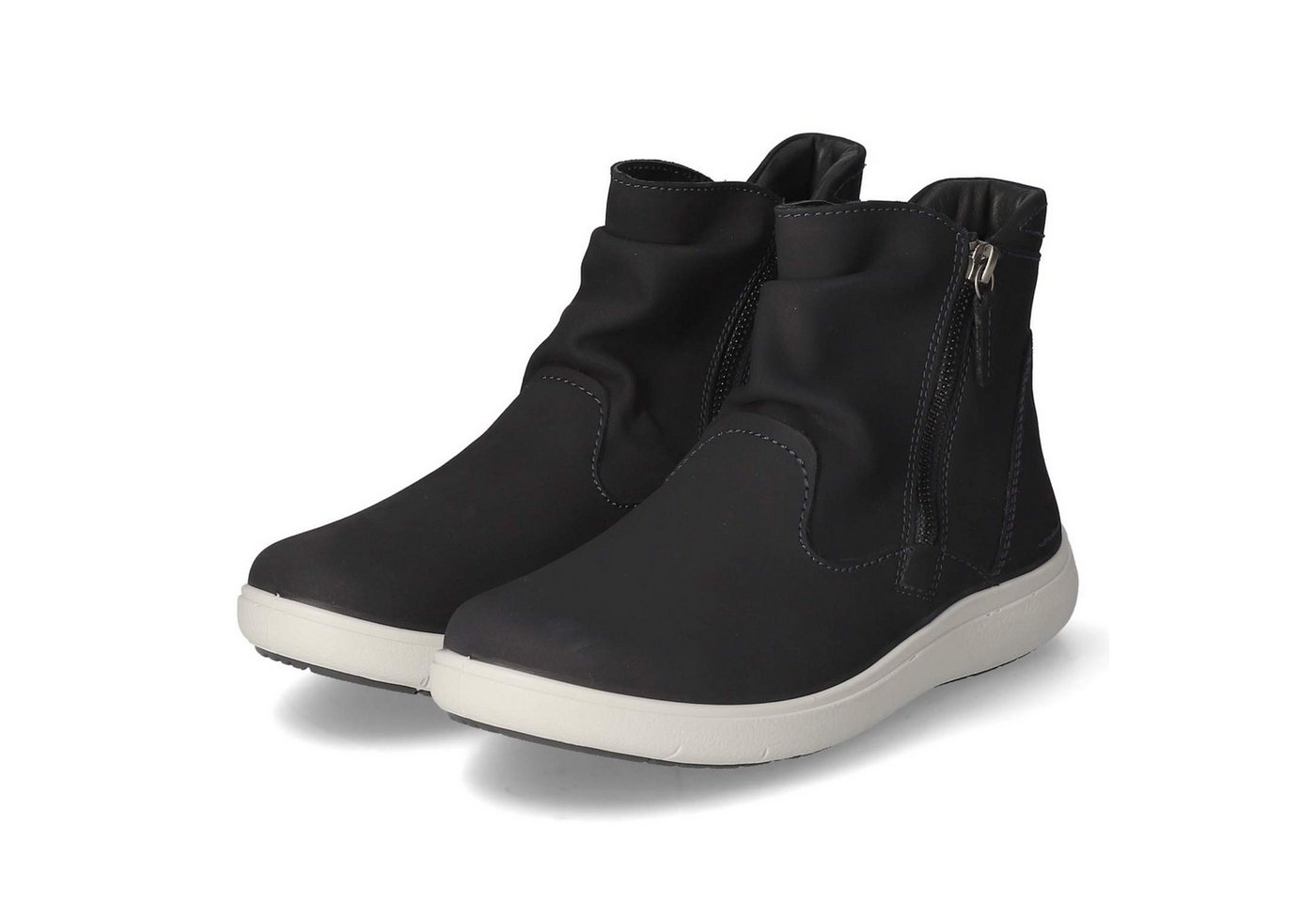 Josef Seibel Josef Seibel 96312MI983/505 Damen Rauleder blau Schlupfstiefel von Josef Seibel