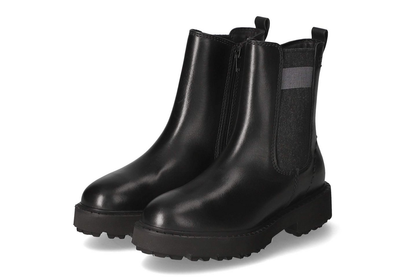 Josef Seibel Josef Seibel 98503VL24/100 Damen Glattleder schwarz Schlupfstiefel von Josef Seibel