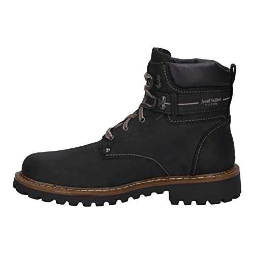 Josef Seibel Herren Adelboden Combat Boots schwarz 600), 40 EU von Josef Seibel