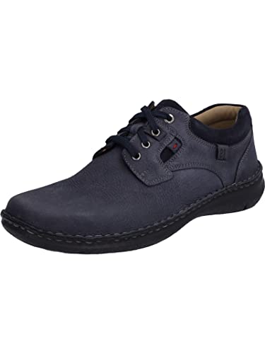 Josef Seibel Herren Low-Top Sneaker Anvers 36,Weite K (Extra weit),Wechselfußbett,Strassenschuhe,Sportschuhe,Turnschuhe,Blau (Ocean),48 EU von Josef Seibel