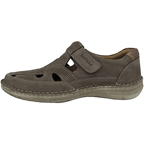 Josef Seibel Anvers 81 Herrenschuhe Slipper Slipper Grau Freizeit, Schuhgröße:45 EU von Josef Seibel