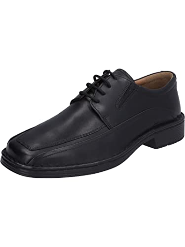 Josef Seibel Brain, Herren Derby Schnürhalbschuhe, Schwarz (600 schwarz), 41 EU von Josef Seibel