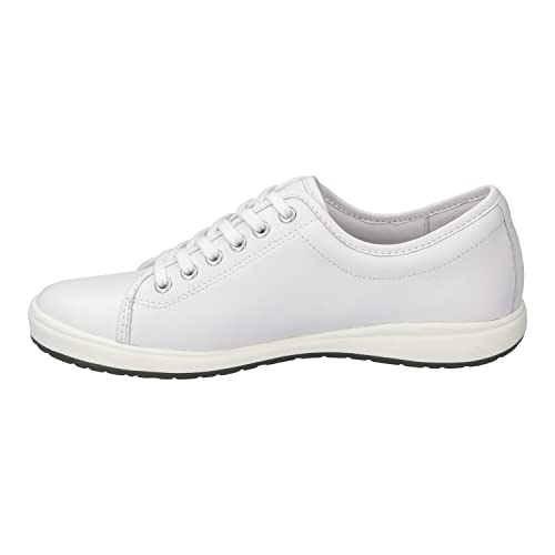 Josef Seibel Damen sportliche Schnürer Caren 35,Weite G (Normal),lose Einlage,Freizeitschuhe,weiblich,Lady,Ladies,Women's,Weiss,39 EU / 6 UK von Josef Seibel