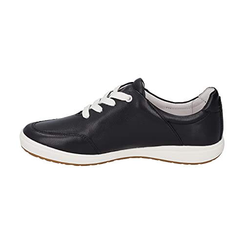 Josef Seibel Damen Low-Top Sneaker Caren 41,Weite G (Normal),Wechselfußbett,schnürschuhe,schnürer,Woman,Lady,Ladies,schwarz,36 EU / 3 UK von Josef Seibel