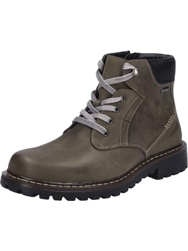 Josef Seibel Herren Winterstiefel Chance 39,Weite G (Normal),wasserdicht,schnürstiefel,warm,gefüttert,tex,Boots,Braun (Vulcano-Kombi),40 EU von Josef Seibel