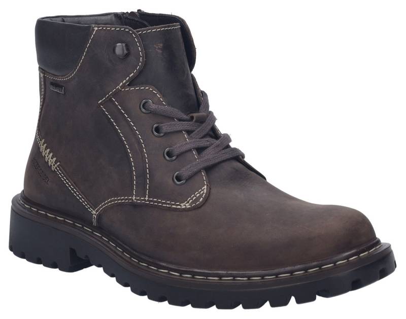 Josef Seibel Chance 39 Schnürboots Schnürstiefel, Komfortschuh mit Reißverschluss von Josef Seibel
