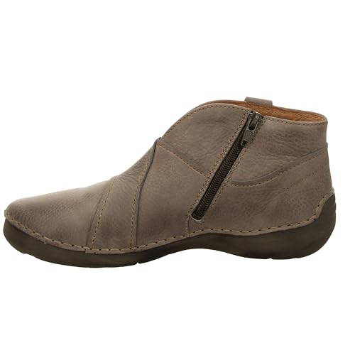 Josef Seibel Damen Ankle Boots Fergey 93,Weite G (Normal),lose Einlage,Women's,Woman,Lady,Ladies,Stiefel,Kurzstiefel,Booties,grau,36 EU / 3 UK von Josef Seibel