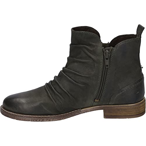 Josef Seibel Damen Ankle Boots Sienna 38,Weite G (Normal),Wechselfußbett,Stiefel,Bootee,Booties,halbstiefel,Kurzstiefel,Grün (Bosco),39 EU von Josef Seibel