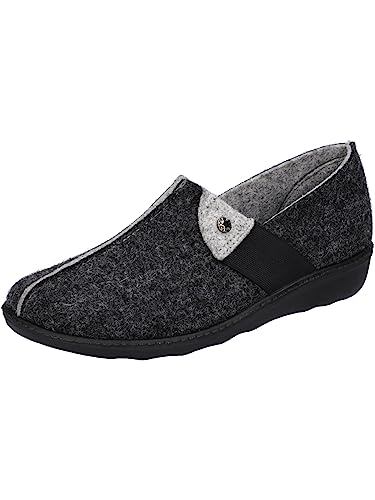 Westland Damen Pantoletten Avignon 126, Frauen Hausschuhe,Weite F (Normal),Slides,Slip-ons,Backless Slipper,Mules,Grau (anthrazit),37 EU / 4 UK von Westland