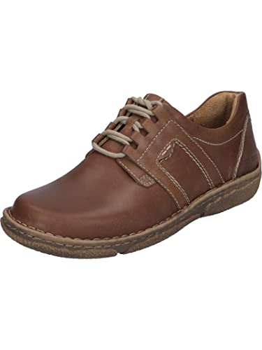 Josef Seibel Damen Bequemschuhe Neele 44,Weite G (Normal),Wechselfußbett,Komfortschuhe,Halbschuhe,schnürschuhe,schnürer,braun,36 EU von Josef Seibel