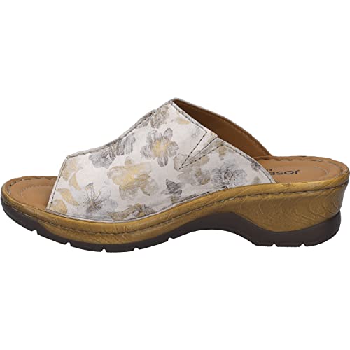 Josef Seibel Damen Catalonia 58 Slipper, Creme Multi, 42 EU von Josef Seibel