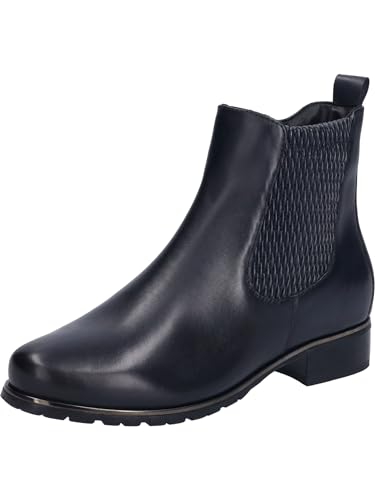 Josef Seibel Damen Chelsea Boots Chiara 02,Weite G (Normal),Wechselfußbett,Stiefel,Bootee,Booties,halbstiefel,dunkelblau,41 EU von Josef Seibel