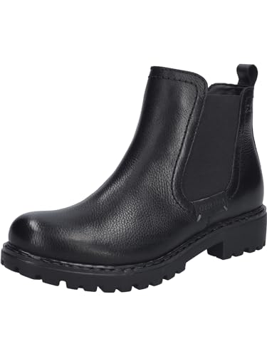 Josef Seibel Damen Chelsea Boots Marta 03,Weite G (Normal),Wechselfußbett,Schlupfstiefel,Stiefel,Bootee,Booties,schwarz,41 EU von Josef Seibel
