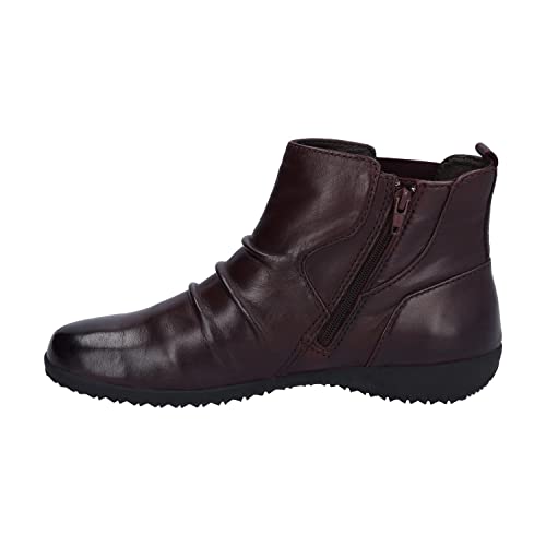 Josef Seibel Damen Chelsea Boots Naly 60, Frauen Stiefeletten,Weite G (Normal),Kurzstiefel,uebergangsschuhe,Rot (Bordeaux),39 EU von Josef Seibel