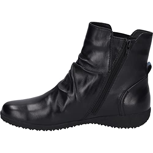 Josef Seibel Damen Chelsea Boots Naly 66, Frauen Stiefeletten,Weite G (Normal),uebergangsstiefel,Schlupfstiefel,flach,schwarz,41 EU von Josef Seibel