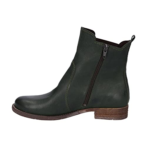 Josef Seibel Damen Chelsea Boots Sienna 80,Weite G (Normal),Wechselfußbett,booties,halbstiefel,kurzstiefel,Grün (oliv-kombi),37 EU von Josef Seibel