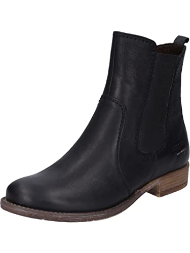Josef Seibel Damen Chelsea Boots Sienna 80,Weite G (Normal),Wechselfußbett,Stiefel,Bootee,Booties,halbstiefel,schwarz,39 EU von Josef Seibel