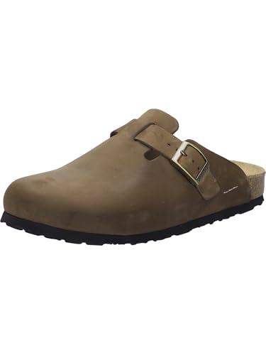 Josef Seibel Damen Clogs Hermine 04, Frauen Slipper,Weite G (Normal),Schlupfschuhe,schluepfschuhe,Slip-ons,Mules,braun,41 EU von Josef Seibel
