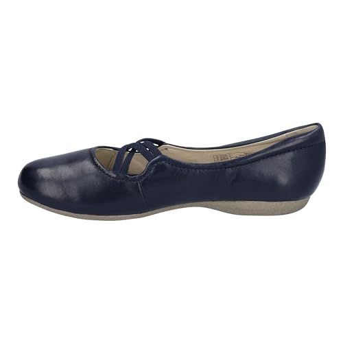 Josef Seibel Damen Fiona 39 87239 Geschlossene Ballerinas, Blau (Ocean 530), EU von Josef Seibel