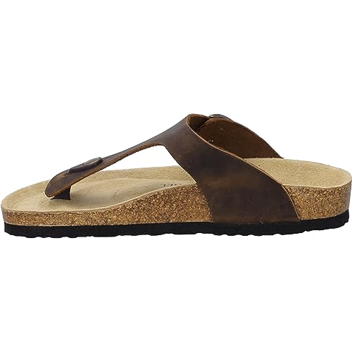 Josef Seibel Damen Flip Flops Leder Bianca 02,Weite G (Normal),zehenstegsandalen,sommerschuhe,sommersandalen,zehenkneifer,braun,38 EU von Josef Seibel