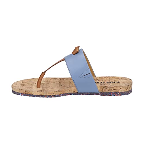 Josef Seibel Damen Henriette 05 Flipflop, SkyBlue-Kombi, 41 EU von Josef Seibel