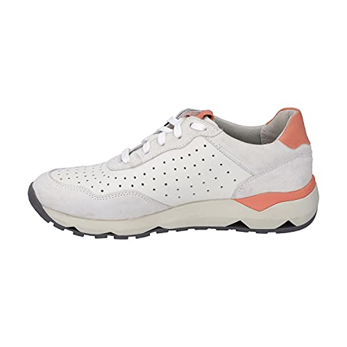 Josef Seibel Damen Jonah 02 Sneaker, Weiss-lachs, 37 EU von Josef Seibel