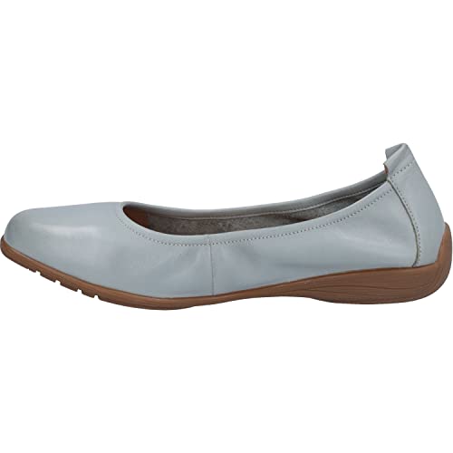 Josef Seibel Damen Klassische Ballerinas Fenja 01,Weite G (Normal),Ballerina-Schuhe,Ballett-Schuhe,Ballet-Flats,flach,Blau (SkyBlue),44 EU von Josef Seibel