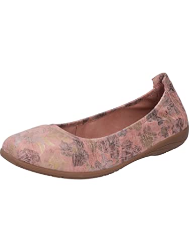 Josef Seibel Damen Klassische Ballerinas Fenja 01,Weite G (Normal),Ballet-Flats,Ausgehschuhe,Abendschuhe,Slip-ons,pink-Multi,42 EU von Josef Seibel