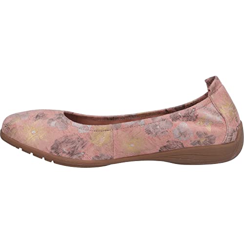 Josef Seibel Damen Klassische Ballerinas Fenja 01,Weite G (Normal),Gummizug,Ballerinen,Pumps,Halbschuhe,Sommerschuhe,pink-Multi,43 EU von Josef Seibel