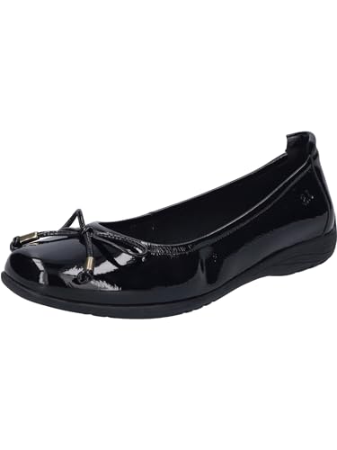 Josef Seibel Damen Klassische Ballerinas Fenja 09,Weite G (Normal),Ballerinen,Pumps,Halbschuhe,Sommerschuhe,Slipper,Black-Black / 791-105,40 EU von Josef Seibel