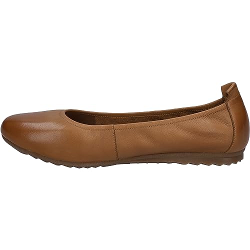 Josef Seibel Damen Klassische Ballerinas Josie 01,Weite G (Normal),klassisch elegant,Ballerinen,Halbschuhe,Sommerschuhe,Camel,42 EU von Josef Seibel