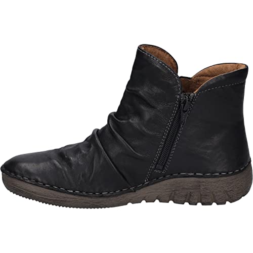 Josef Seibel Damen Klassische Stiefeletten Felicia 06,Weite G (Normal),Wechselfußbett,halbstiefel,Kurzstiefel,schwarz,38 EU von Josef Seibel