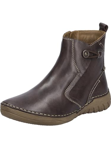 Josef Seibel Damen Klassische Stiefeletten Felicia 11,Weite G (Normal),Wechselfußbett,uebergangsschuhe,uebergangsstiefel,Moro,38 EU von Josef Seibel