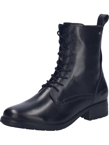 Josef Seibel Damen Klassische Stiefeletten Kate.50,Weite G (Normal),Wechselfußbett,wasserdicht,uebergangsstiefel,flach,schwarz,40 EU von Josef Seibel