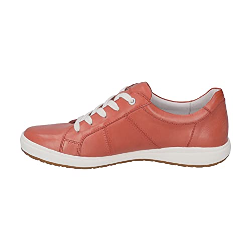 Josef Seibel Damen Low-Top Sneaker Caren 01,Weite G (Normal),Wechselfußbett,Freizeitschuhe,Turnschuhe,Laufschuhe,Women's,Rosa (lachs),45 EU / 10 UK von Josef Seibel