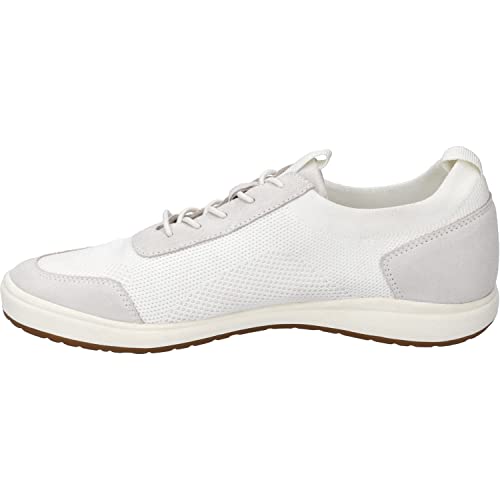 Josef Seibel Damen Low-Top Sneaker Caren 48,Weite G (Normal),Wechselfußbett,Freizeitschuhe,Laufschuhe,schnürschuhe,Weiß (Weiss),38 EU von Josef Seibel