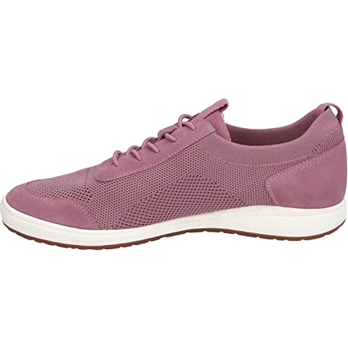 Josef Seibel Damen Low-Top Sneaker Caren 48,Weite G (Normal),Wechselfußbett,Freizeitschuhe,Turnschuhe,Laufschuhe,schnürer,rosa,39 EU von Josef Seibel