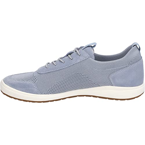 Josef Seibel Damen Low-Top Sneaker Caren 48,Weite G (Normal),Wechselfußbett,Halbschuhe,straßenschuhe,Strassenschuhe,Blau (SkyBlue),39 EU von Josef Seibel