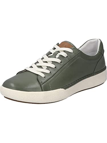 Josef Seibel Damen Low-Top Sneaker Claire 01,Weite G (Normal),Wechselfußbett,Freizeitschuhe,Laufschuhe,schnürschuhe,Grün (Mint),39 EU von Josef Seibel