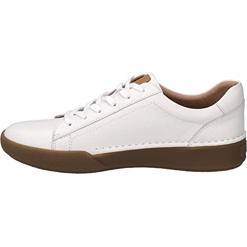 Josef Seibel Damen Low-Top Sneaker Claire 01,Weite G (Normal),Wechselfußbett,Halbschuhe,straßenschuhe,Sportschuhe,Weiß (Weiss-Kombi),40 EU von Josef Seibel