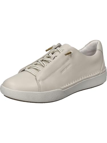 Josef Seibel Damen Low-Top Sneaker Claire 24,Weite G (Normal),Wechselfußbett,schnürschuhe,schnürer,Halbschuhe,Creme,38 EU von Josef Seibel