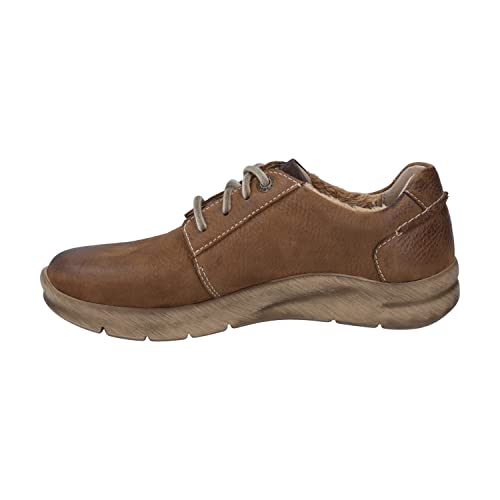 Josef Seibel Damen Low-Top Sneaker Conny 51,Weite G (Normal),Wechselfußbett,wasserdicht,schnürer,Halbschuhe,Braun (Castagne),38 EU von Josef Seibel