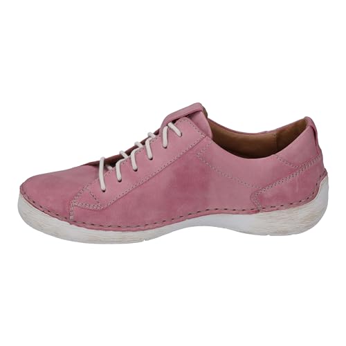 Josef Seibel Damen Low-Top Sneaker Fergey 56,Weite G (Normal),Wechselfußbett,Halbschuhe,straßenschuhe,Strassenschuhe,pink,45 EU von Josef Seibel