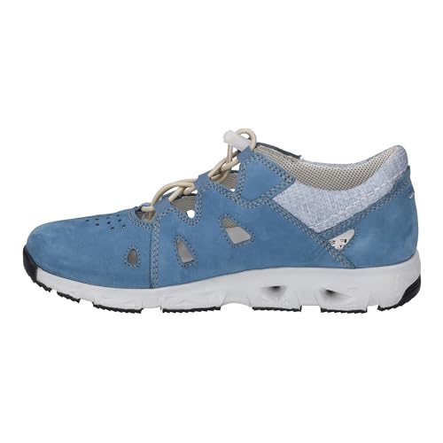 Josef Seibel Damen Low-Top Sneaker Noih 08,Weite G (Normal),Wechselfußbett,Freizeitschuhe,Turnschuhe,Laufschuhe,Lady,blau-Kombi,42 EU von Josef Seibel