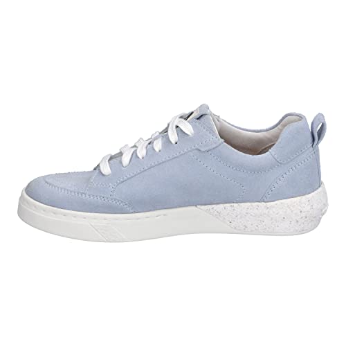 Josef Seibel Damen Low-Top Sneaker Wilma 03,Weite G (Normal),Wechselfußbett,schnürschuhe,schnürer,Plateausohle,Blau (Iceblue),39 EU von Josef Seibel