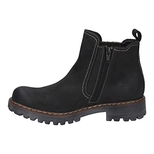 Josef Seibel Damen Marta 03 Chelsea-Stiefel, schwarz-Kombi, 36 EU von Josef Seibel