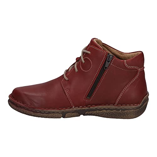 Josef Seibel Damen Neele 46 Stiefeletten Rot (Rouge Hibiscus 450) 40 EU von Josef Seibel