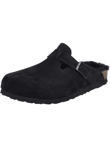 Josef Seibel Damen Pantoffeln Hermine 09, Frauen Hausschuhe,Weite G (Normal),Slip-ons,Backless Slipper,Gartenschuhe,schwarz,38 EU von Josef Seibel